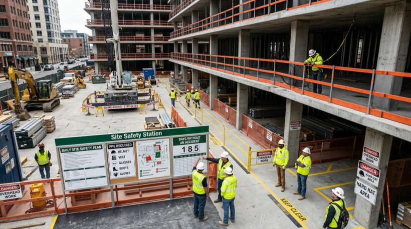 Segurança em canteiro de obras: Boas práticas